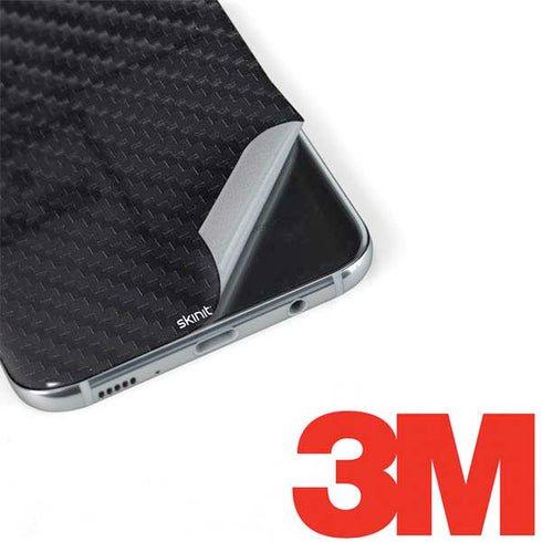 Black Carbon Fiber Specialty Texture Material Galaxy S8 Plus Skin